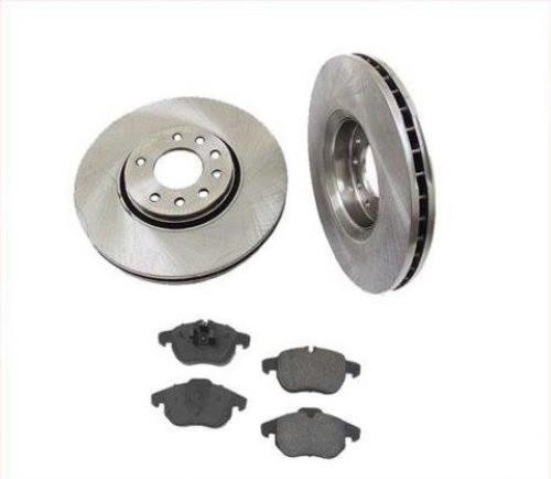 FRT Brake Rotors & Pads for Saab 9-3 2003-2011 285MM 11 1/4 Inch