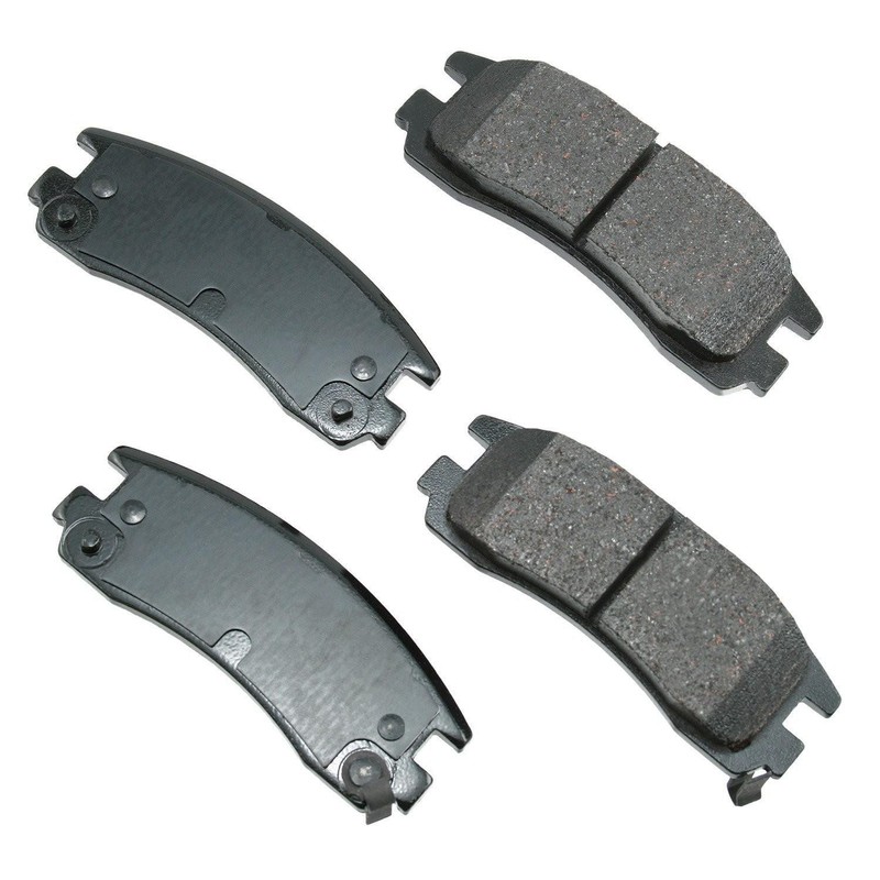Akebono OEM Front & Rear Brake Pads For 2002-2004 Chevy Venture 10 Yr Warranty gallery