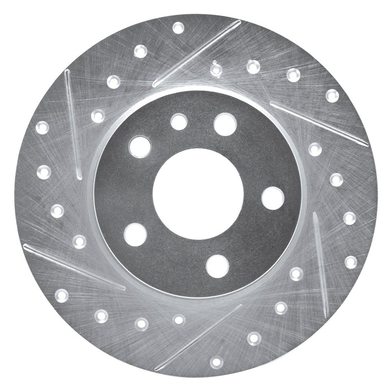 For Alfa Romeo 164 91-95 Brake Rotor DFC Premium Drilled & Slotted Rear Driver