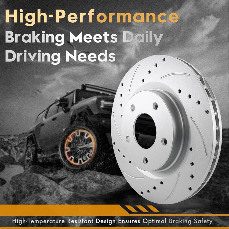 Front Brakes Rotor For Jeep Compass Dodge Avenger 2007-2017 Mitsubishi Outlander gallery