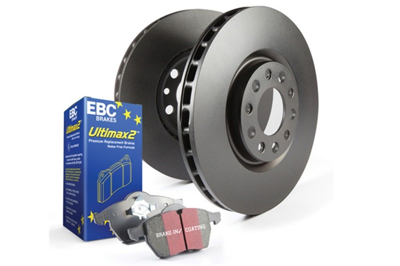 EBC Brakes S1KR1776 S1 Kits Ultimax 2 and RK Rotors Fits 16-23 Civic