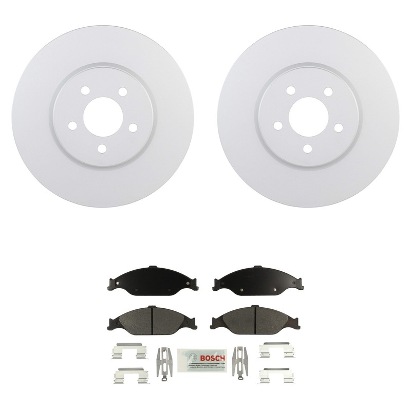 Bosch Disc Brake Rotor Kit For Ford Mustang