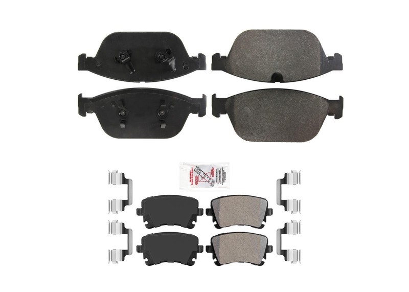 Upgraded Front & Rear Disc Brake Pads OE Style Fits Audi SQ5 2014 2015 2016 2017
