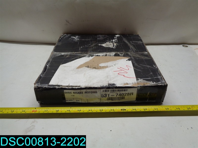 Dynamic Friction 631-74028R – Drilled and Slotted Silver Zinc Brake Rotor