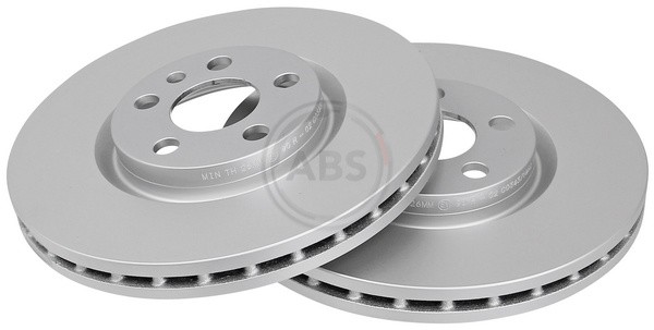 A.B.S. 17406 Brake Disc for Citroen, Fiat, Lancia, Peugeot