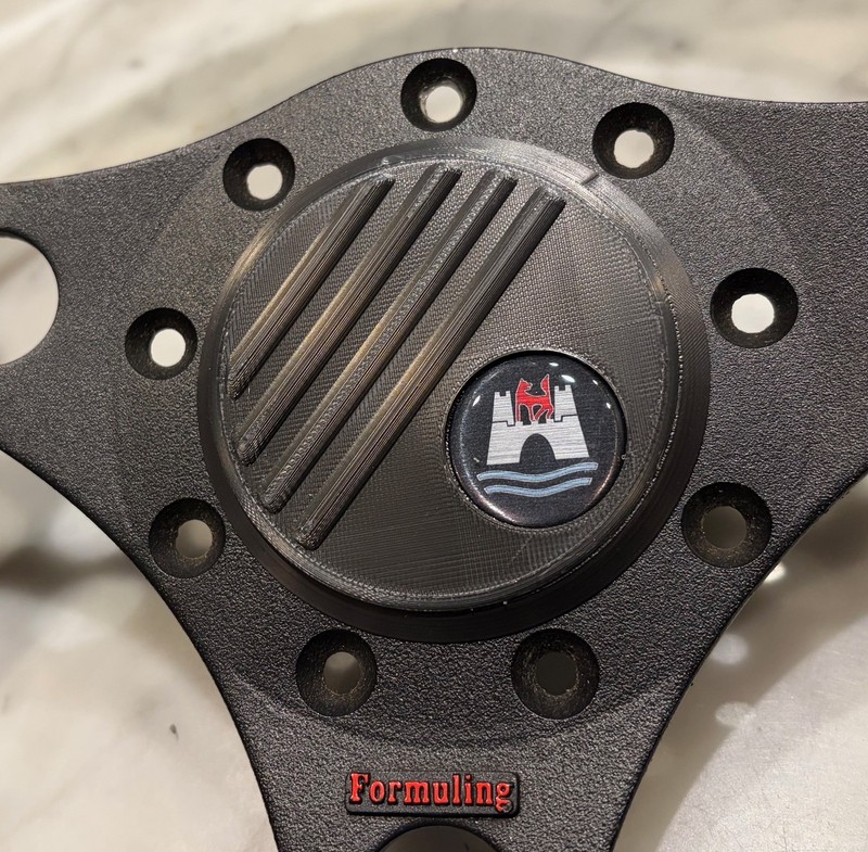 Formuling France replacement horn button 3d printed(steering wheel not included)