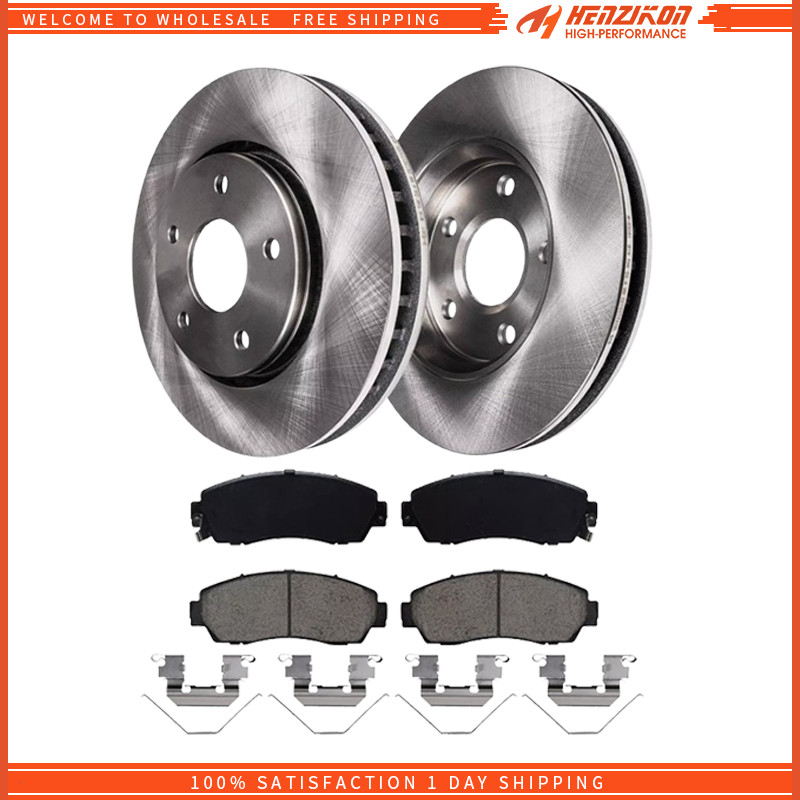 AWD 11.65 inch (296mm) Front Disc Brake Rotors Pads for 2007 – 2016 Honda CR-V