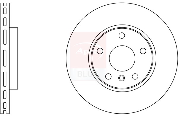 2x Brake Discs Pair Vented fits MINI COUNTRYMAN COOPER R60 1.6D Front 10 to 16 gallery