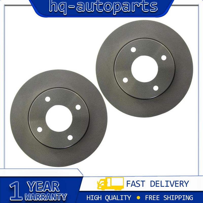 Front Brake Rotor C-Tek 2X For 2007-2017 Nissan Tiida XH