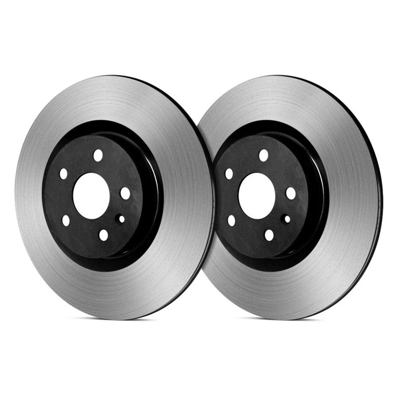 For Mercedes-Benz 190E 90-93 Premium Plain 1-Piece Front Brake Rotors gallery