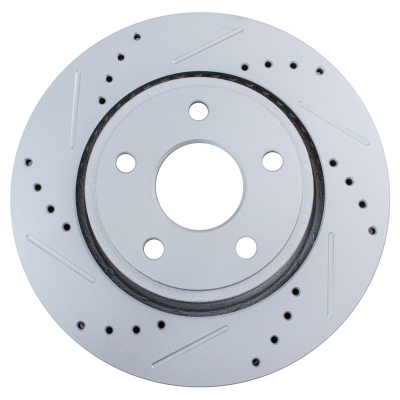 Front Ceramic Brake Pad Coated Rotor Kit w/Chemicals for Jeep gallery