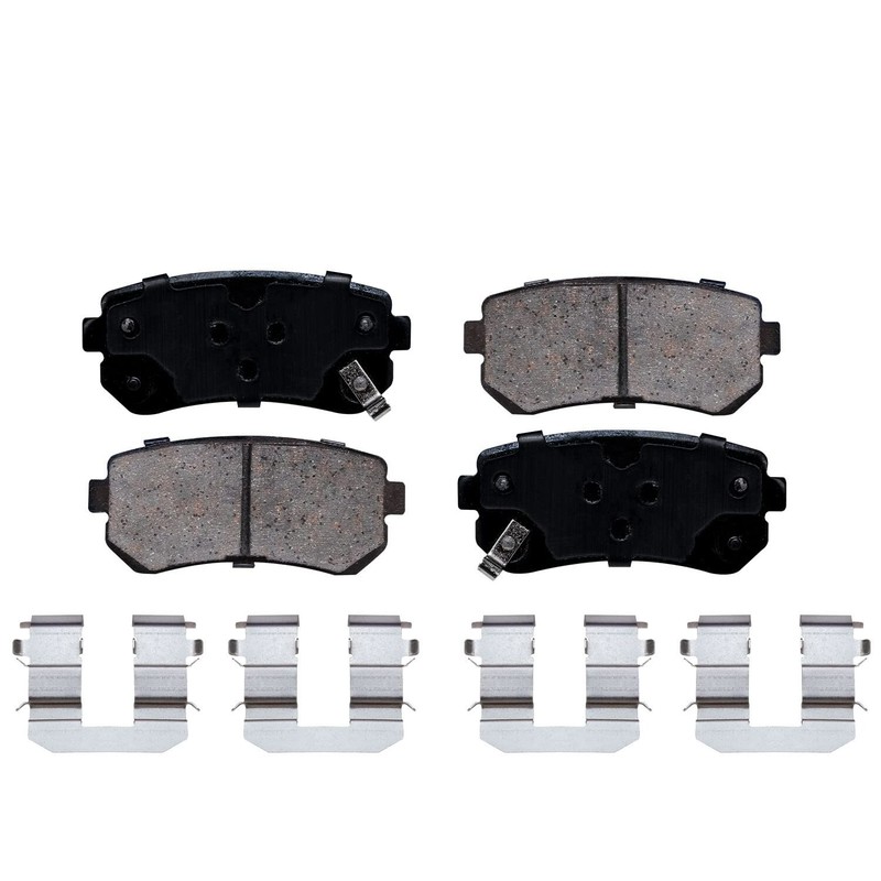 Rear Brake Rotors + Brake Pads for Hyundai Tucson 4WD Brakes Rotor and Pad Kit gallery