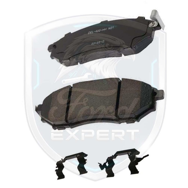 ACDelco OEM Front Ceramic Brake Pads Kit For 2003-2012 Infiniti 9 Yr Warranty gallery