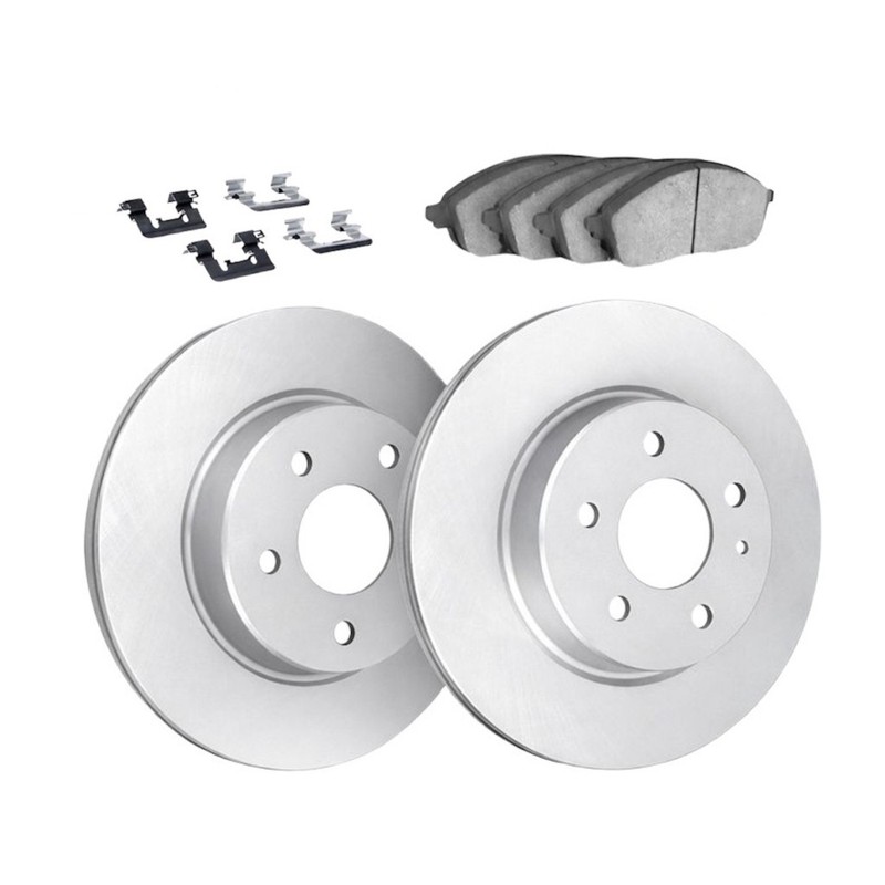 For Mazda 3 2004-2013 Brake Set | Vented | Cast Iron | Plain | Ceramic Pads gallery