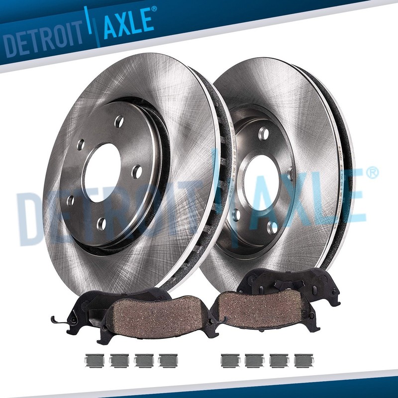 AWD Front Brake Rotors Ceramic Pads Kit for Chevy Venture Pontiac Montana Aztek