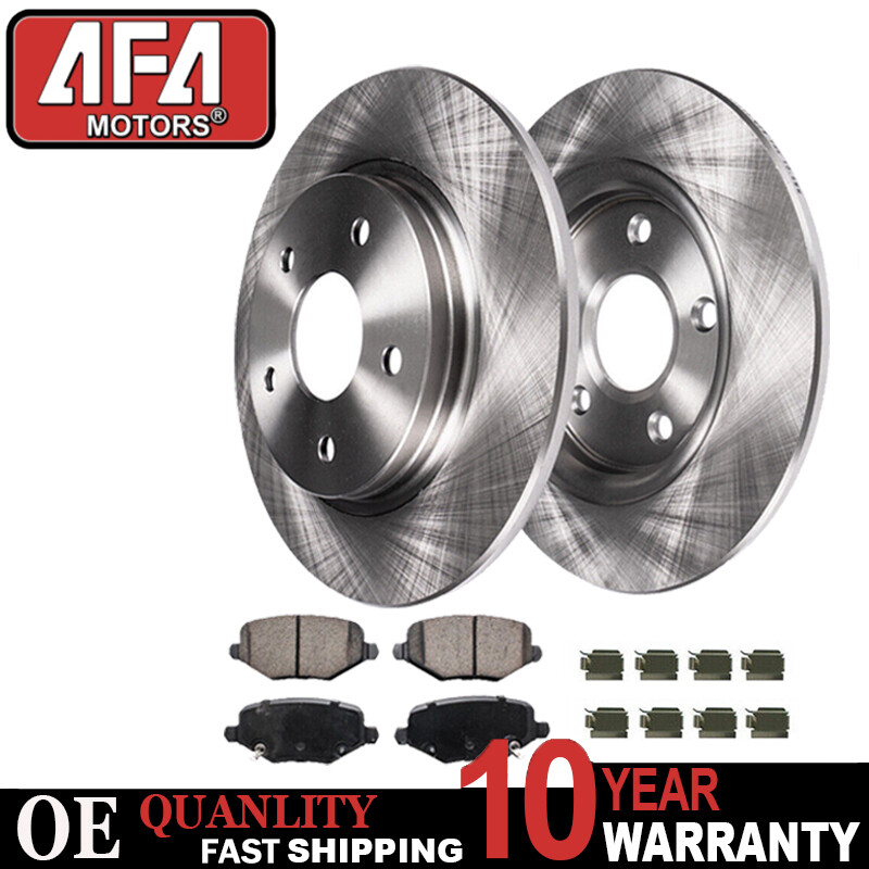 12″ Rear Disc Rotors Brake Pad for 2012 2013 – 2016 Grand Caravan Town & Country