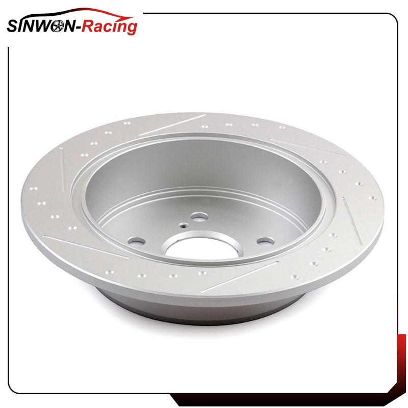 Rear 291 mm Brake Discs Rotors Ceramic Pads For 06 - 12 Lexus IS250 2.5V6 4WD gallery