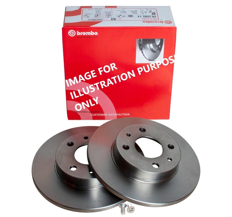 BREMBO rear Brake Discs 272 mm Solid