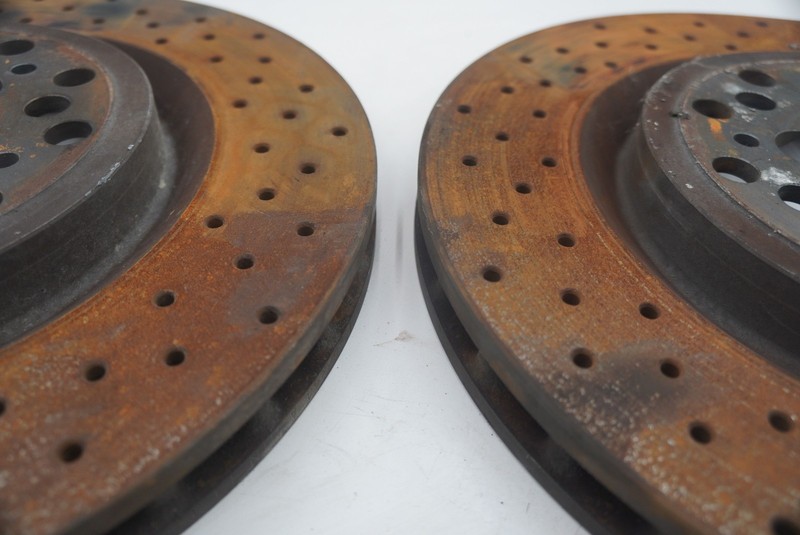 Set 2 Front or Rear Disc Brake Rotor 182606 OEM Ferrari 360 Modena Spider 2004 gallery
