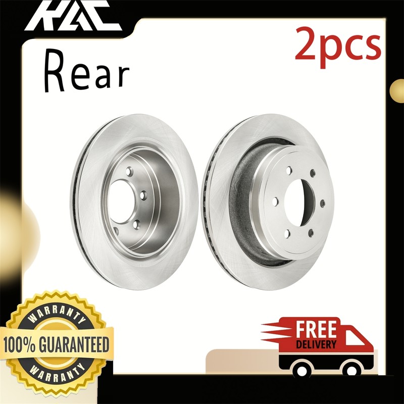 Rear Disc Brake Rotors for Ford F-150 2012-2018