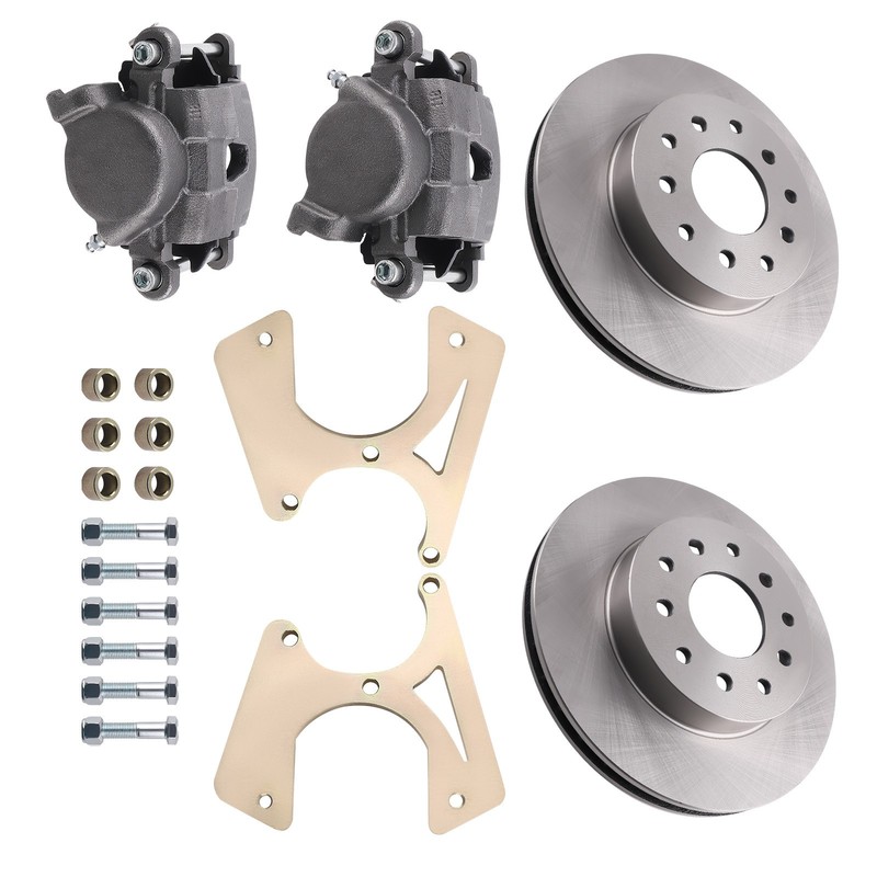 Rear Disc Brake Conversion Kit for GM 10 & 12 Bolt with Brake Calipers gallery