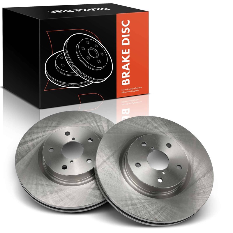 2x Front Disc Brake Rotors for Subaru Outback Legacy 2015-2019 Tribeca 2008-2014