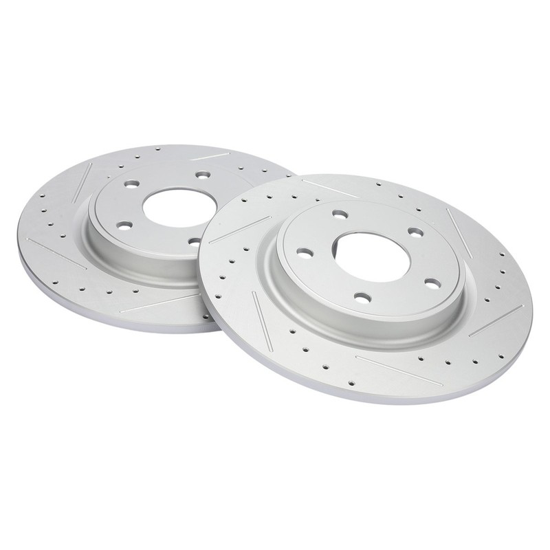 Brake Disc and Pad Kits 2-Wheel Set Rear for Chrysler Pacifica 2017-2022 gallery