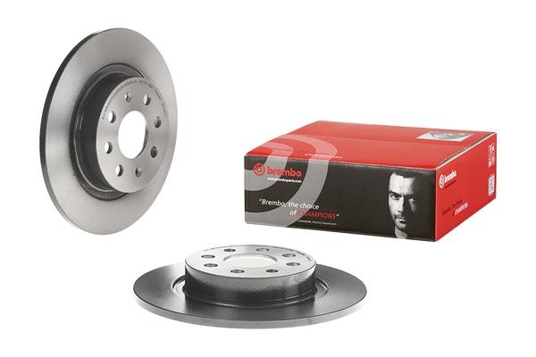 2x Brake Discs Pair Solid fits VAUXHALL CORSAVAN E 1.2 Rear 2014 on B12XEL 264mm gallery