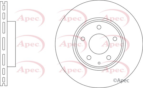 2x Apec Red Front Brake Discs 297mm Fits Mazda Cx-5 GHR1-33-251A