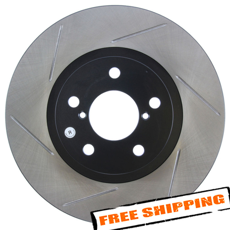 StopTech 126.47012SR Sport Slotted Front Brake Rotor for 98-16 Subaru Impreza gallery