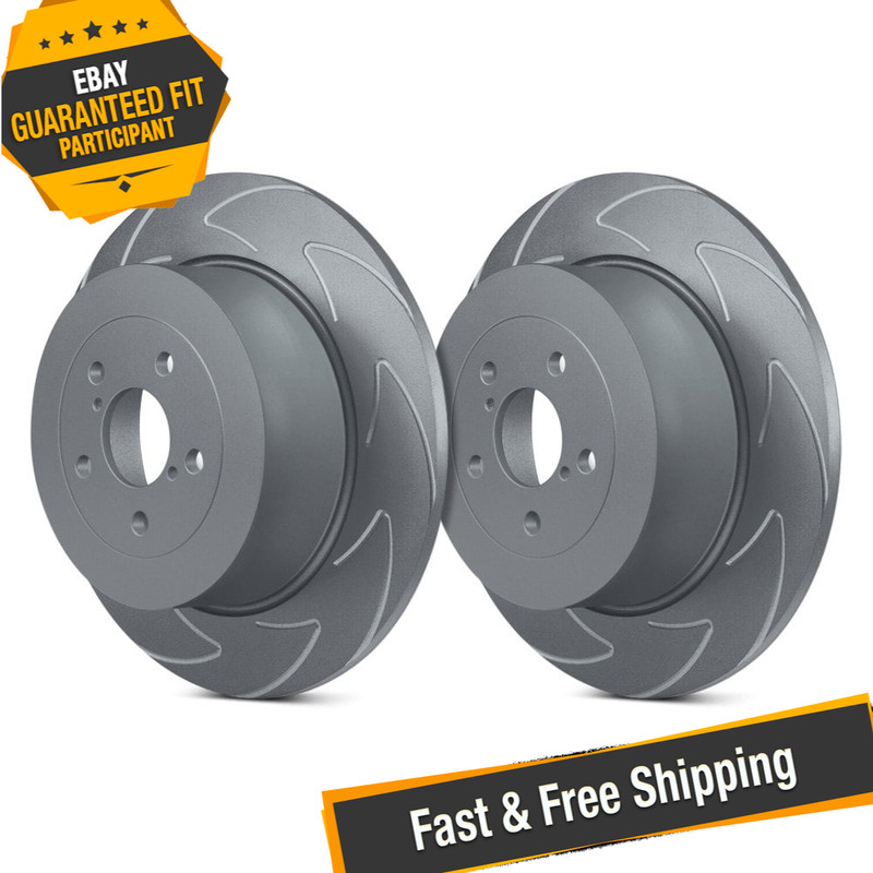 EBC Blade Sport High Carbon Slotted 1-Piece Brake Rotors for 04-05 Honda Civic
