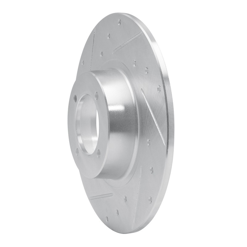 Disc Brake Rotor-Brake Rotor - Drilled And Slotted - Silver DFC fits 1962 MG MGB gallery