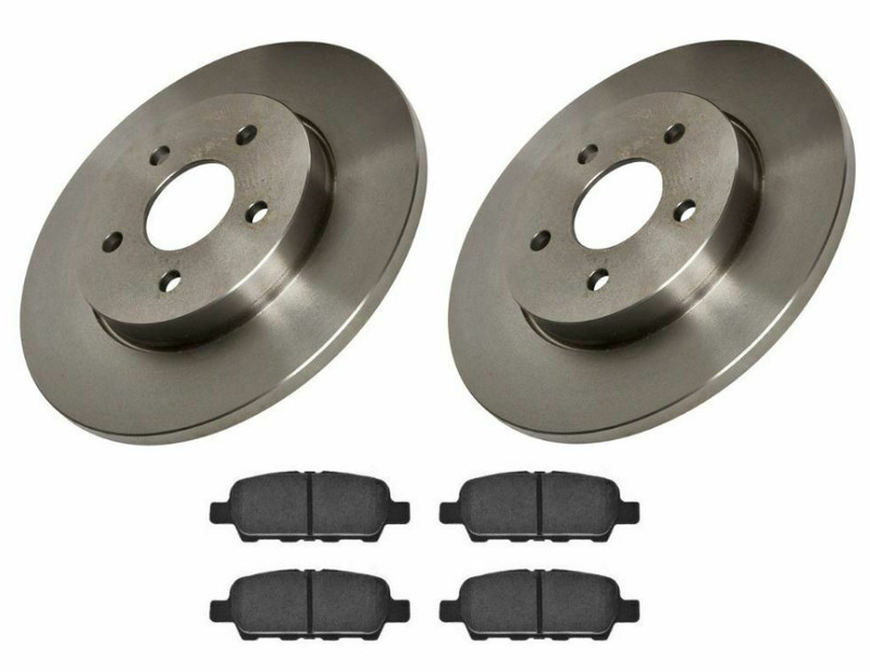 Rear 2 Brake Discs & Pads Set New For Fiat 500L 1.3 1.4 1.6 2014-2021 (251mm)
