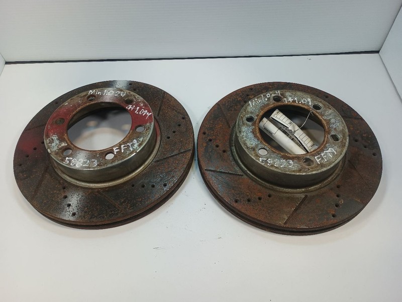 Pair LH&RH Front Brakes Rotor From 2002 TOYOTA SEQUOIA 12678212