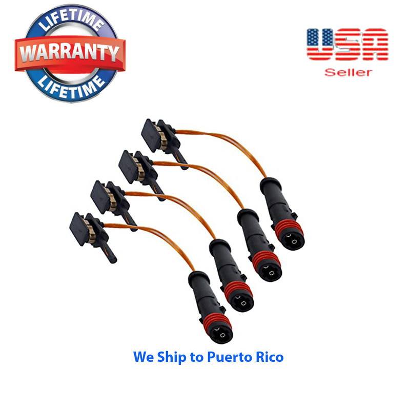 4pcs Front Rear Brake Pad Wear Sensor for Mercedes Benz W211 W220 2115401717