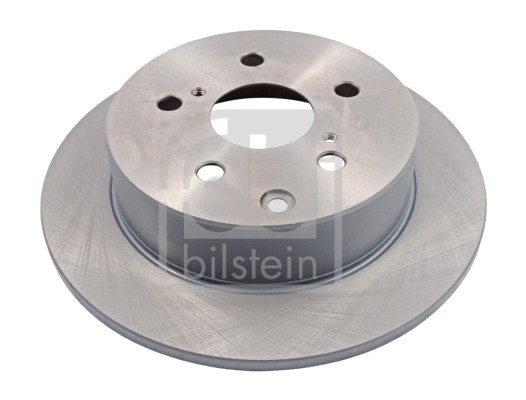 2x Febi 108470 Rear Brake Discs Pair 280mm Solid Fits Toyota Avensis