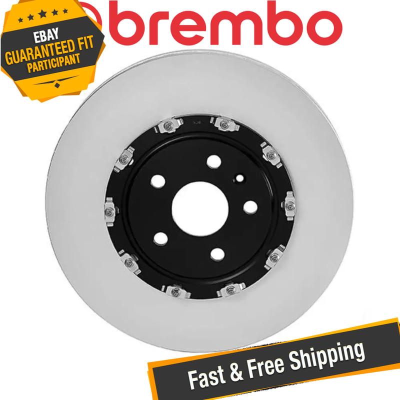 Brembo 09.A665.13 370mm Front Left Disc Brake Rotor for 2012-2015 Chevy Camaro