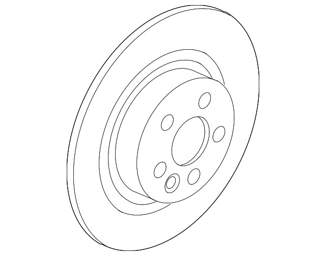 Genuine Rotor Rear LR161918