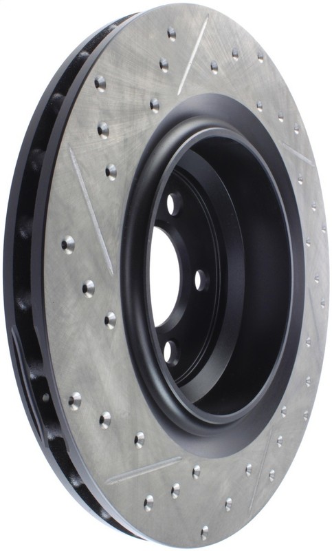 Stoptech SportStop Fits 06-09 Chrysler SRT-8 Rear Left Drilled & Slotted gallery
