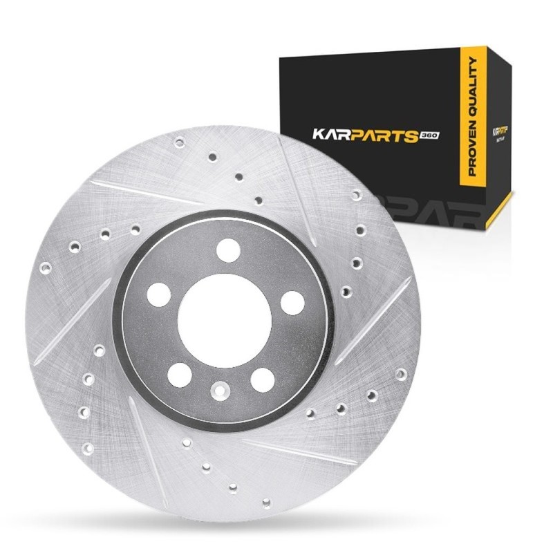 For Audi A1 2011-2018 Brake Rotor | Silver | 288 mm. / 11.34in. Outside Diameter