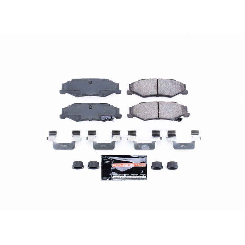 Z23-732 Powerstop Brake Pad Sets 2-Wheel Set Rear for Chevy Chevrolet Corvette