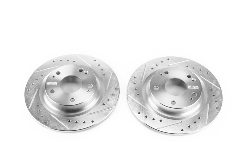 Power Stop DRILLEDSLOTTED ROTOR PAIR