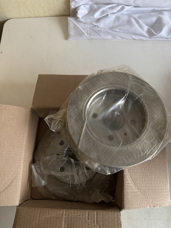 2x Brake Discs Pair Solid fits OPEL ASTRA G, H, J 1.7D Rear 98 to 15 240mm Set
