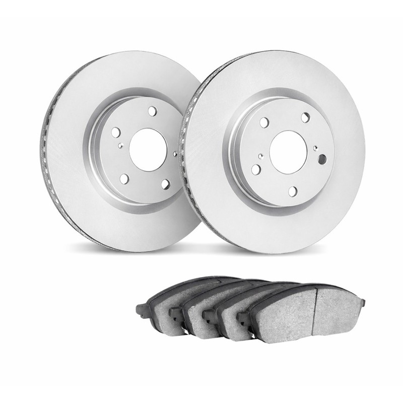Brake Rotor Set Front | Cast Iron | Performance / Racing Driving Style | Vented gallery