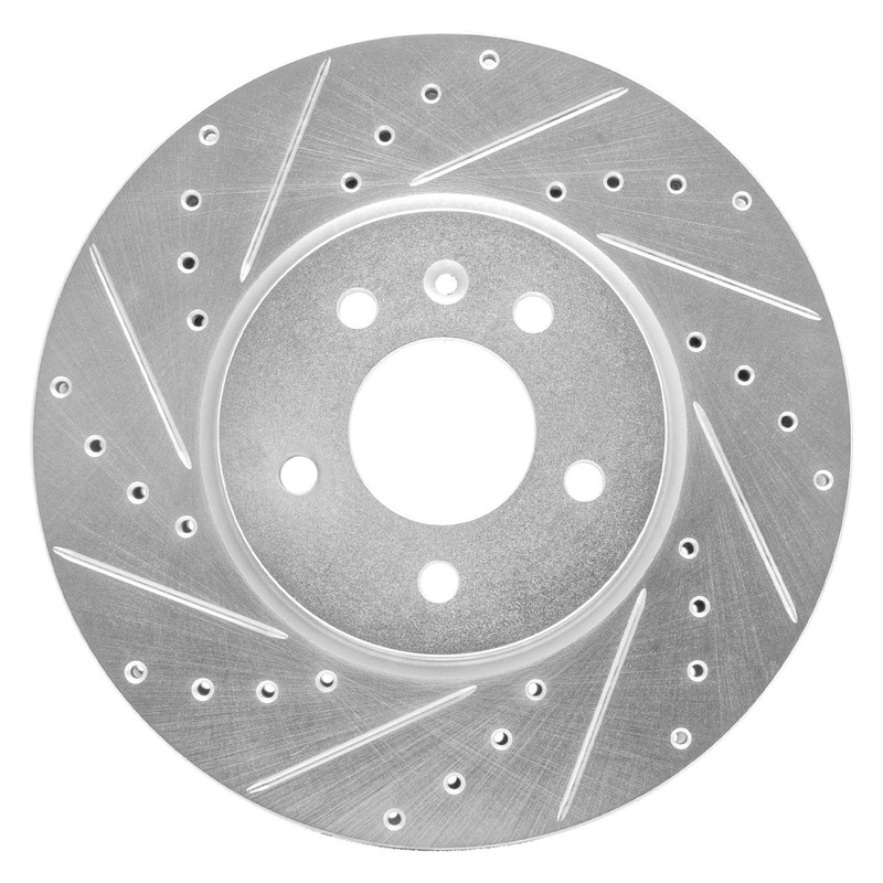 For Buick Cascada 16-19 Brake Rotor DFC Premium Drilled & Slotted Front Driver