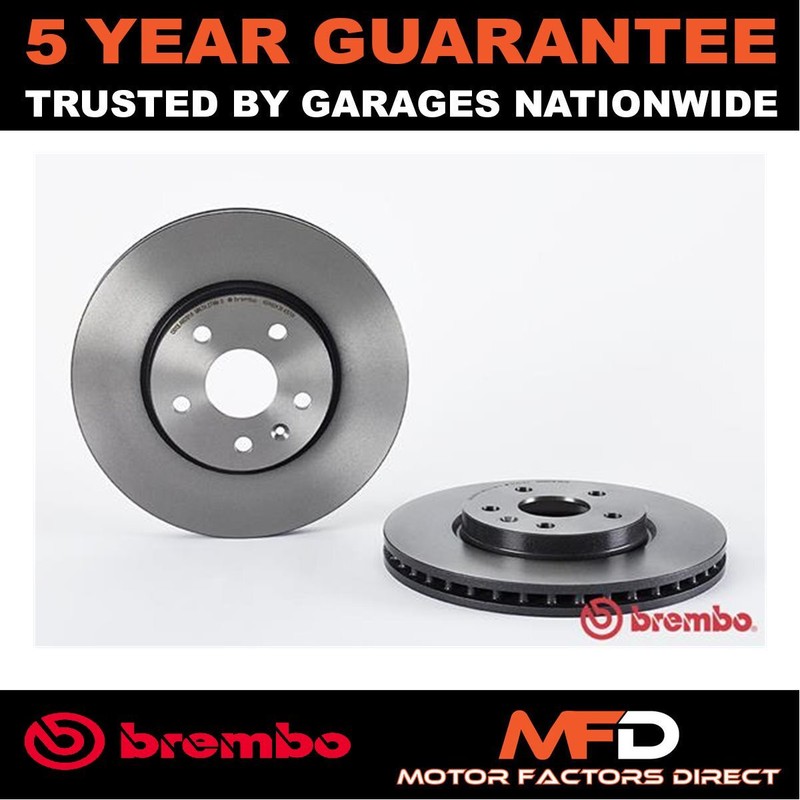 Brake Disc Front Brembo Fits Audi A4 2007- A5 2007- + Other Models #1