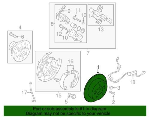 Genuine Kia Rotor 58411-1H300 gallery