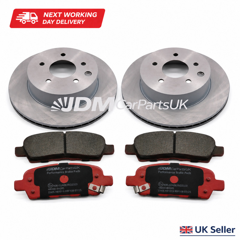 Rear Performance Brake Pads & Standard Discs For Nissan Serena C26 2010-2016 gallery