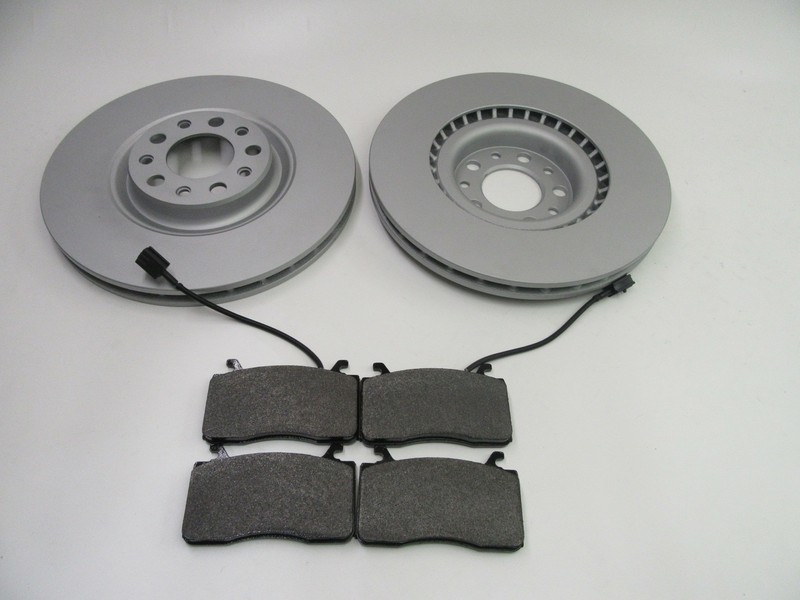 Alfa Romeo Giulia front brake pads and rotors TopEuro #446