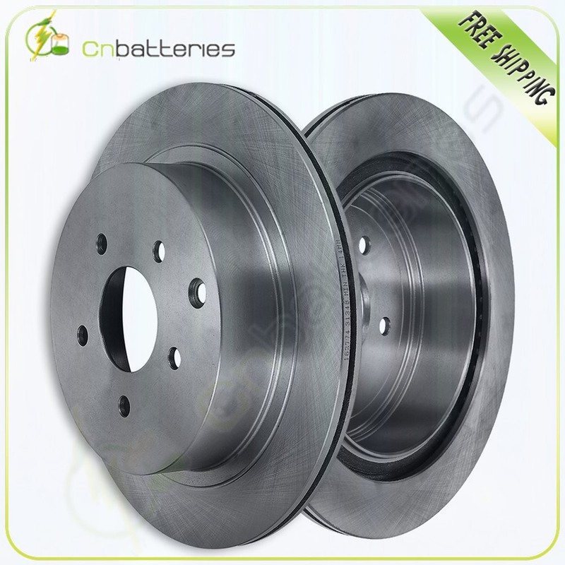 Rear Brake Discs Rotors For 2017 Infiniti Q60 2.0L Q60 3.0L 2012-2013 M35h 3.5L